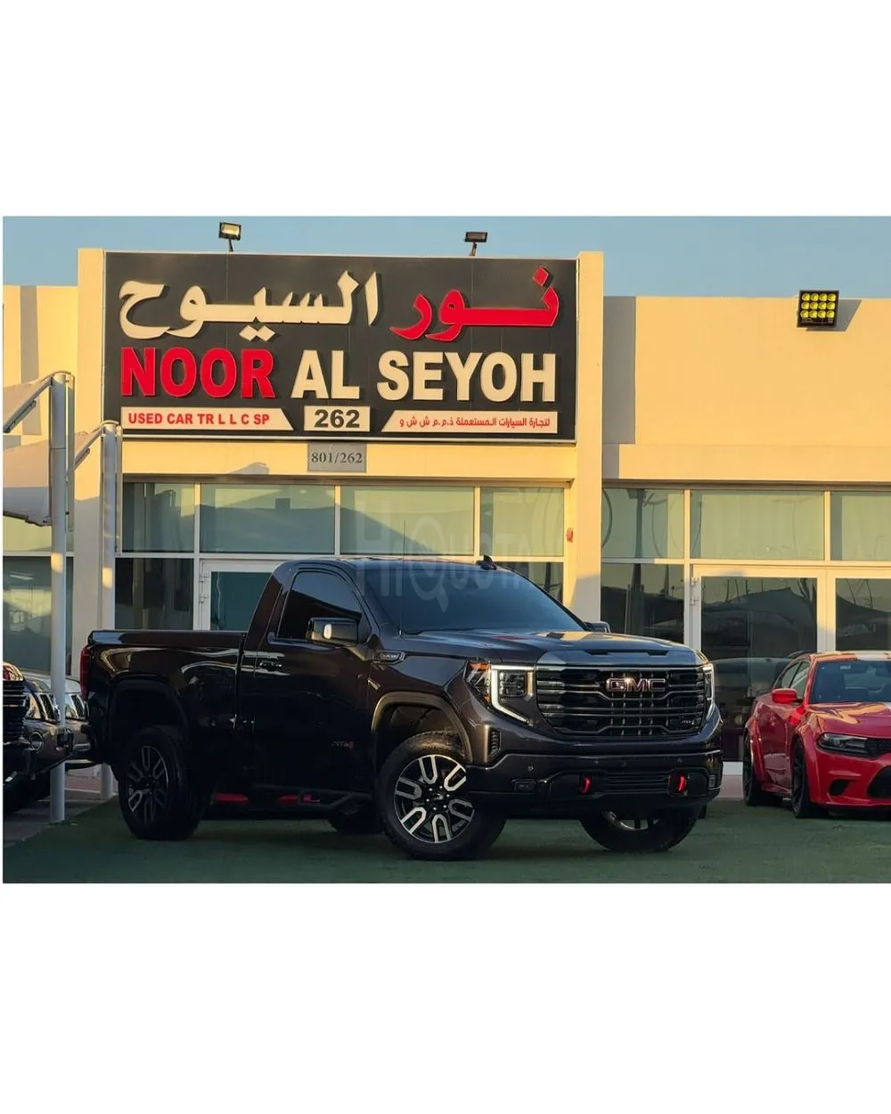 GMC SIERRA AT4 GCC 2022 Service history (under warranty) Full option