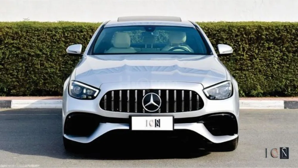 MERCEDES E 300 Color SILVER Interior Beige for sale on HiQuota