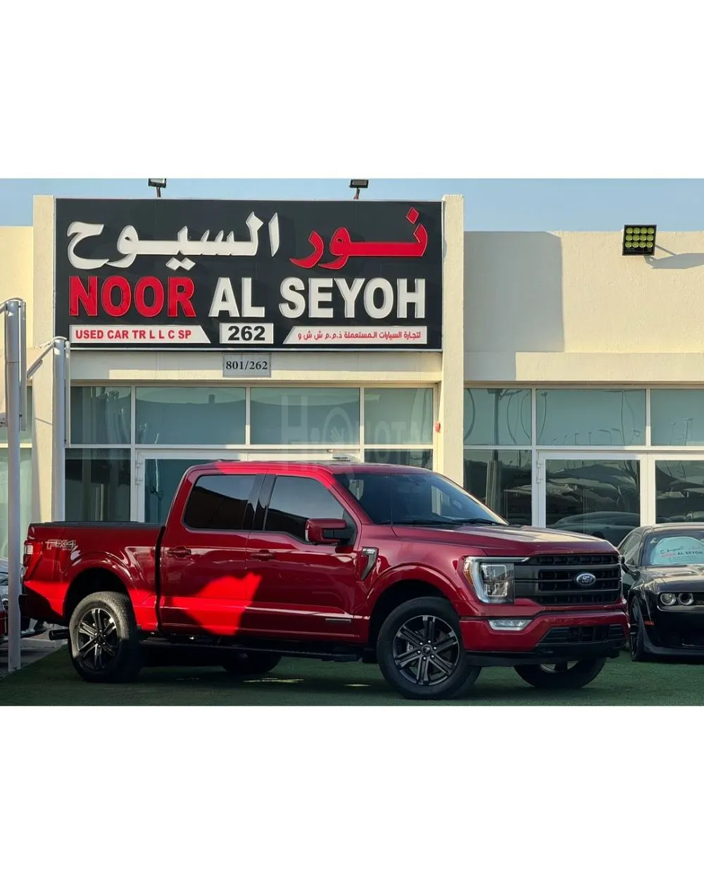 FORD F150 GCC 2021 AL TAYER Service history (under warranty) Original paint Zero accidents