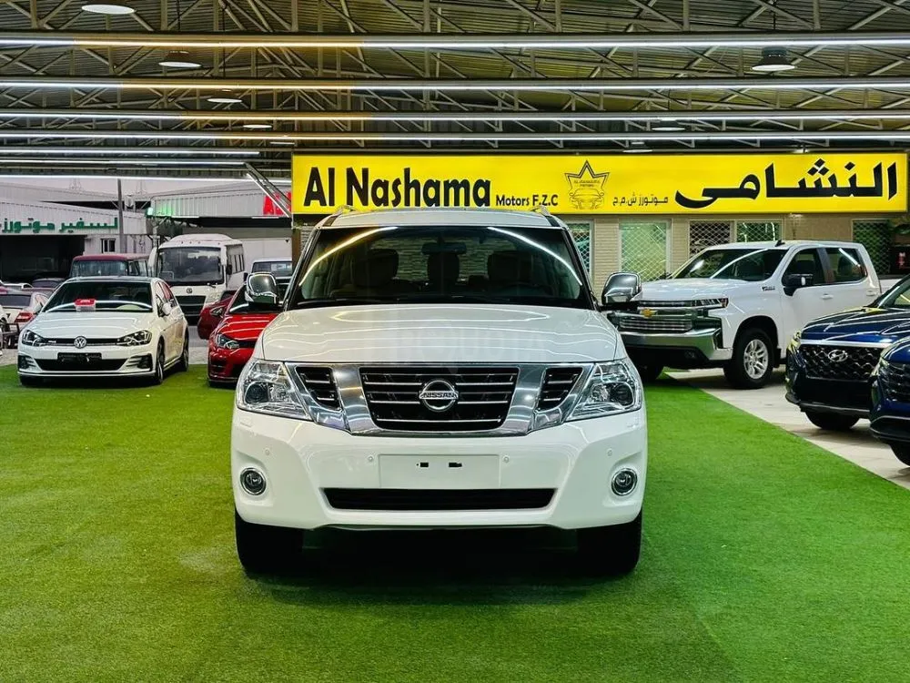 Nissan Patrol, Platinum, small machine, 2016 model, Gulf specifications, in agency condition for sale on HiQuota