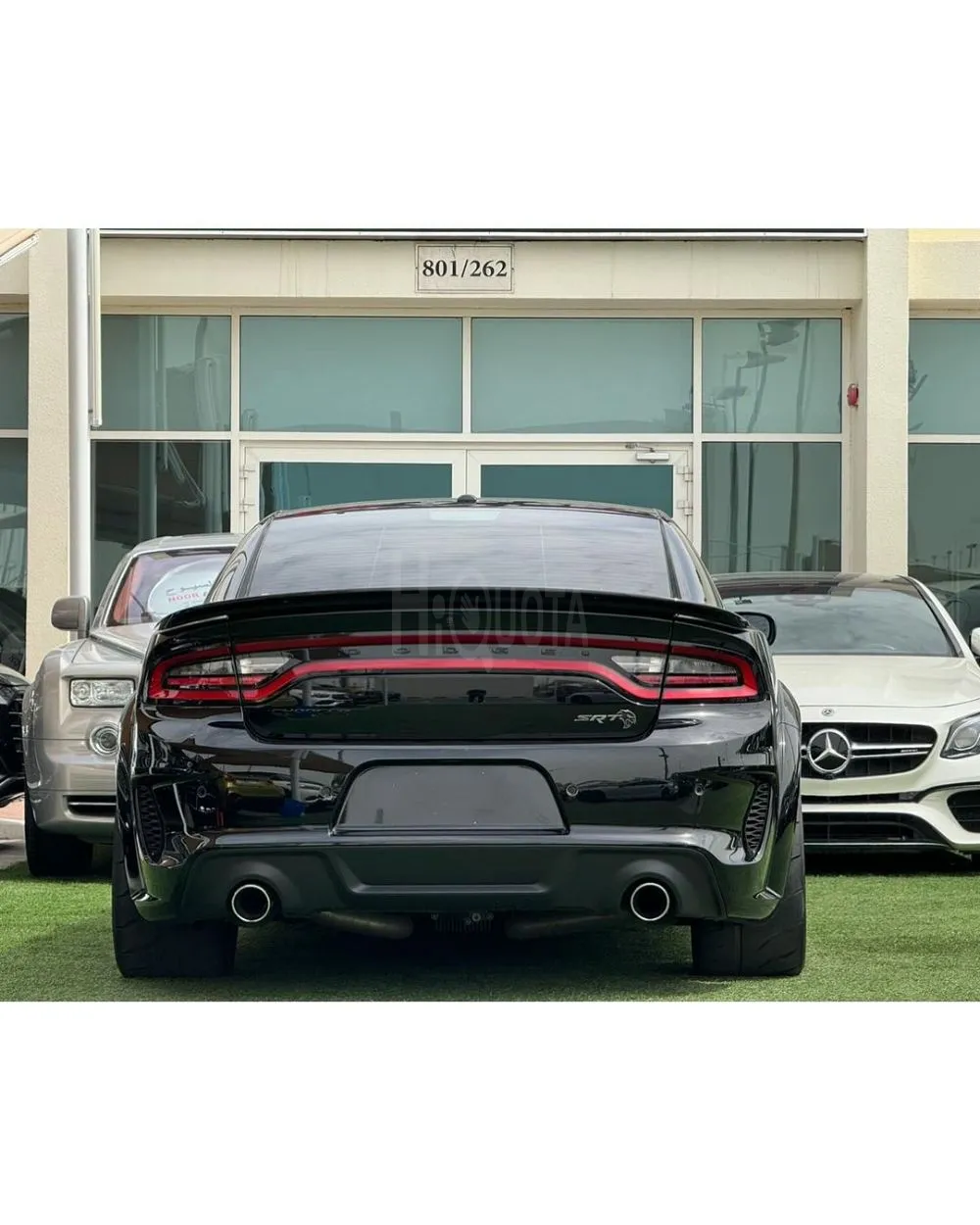 DODGE CHARGER HELLCAT REDEYE SRT 2022 WIDEBODY ORIGINAL GCC FULL OPTION ( 797HP ) Service history Under warranty Original paint