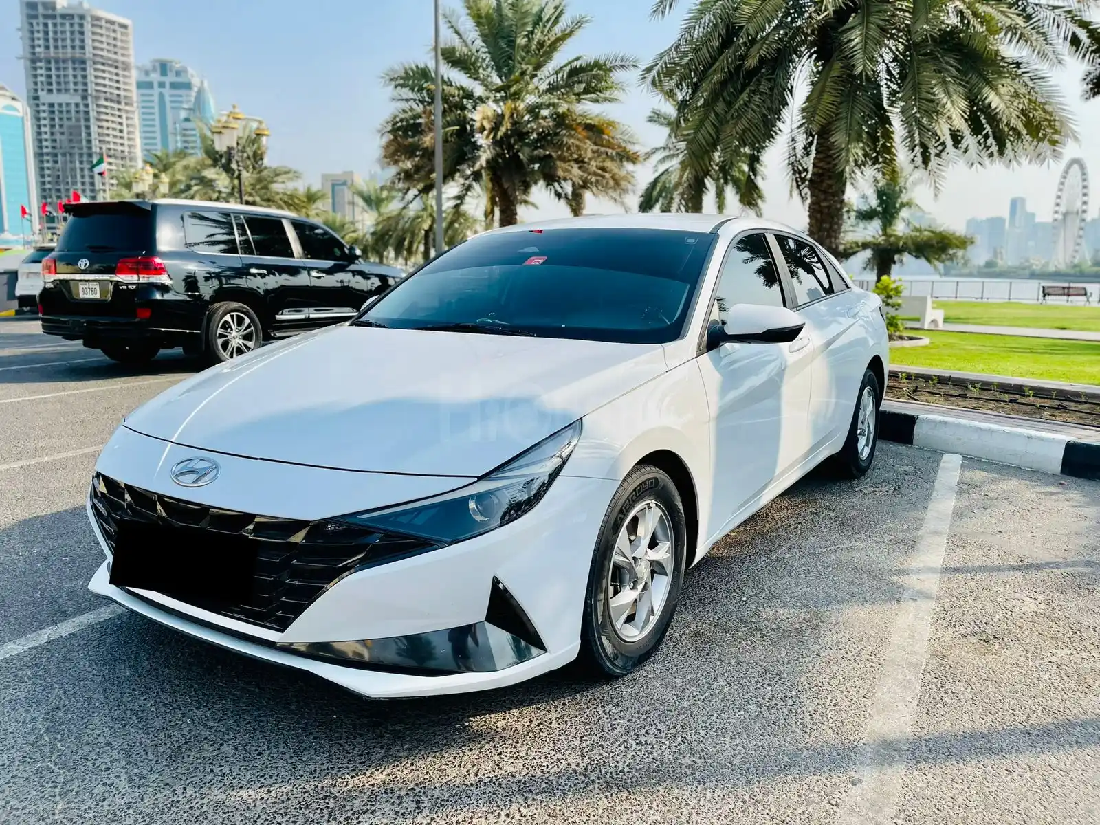 هيونداي الينترا 2021 للإيجار الشهري for sale on HiQuota