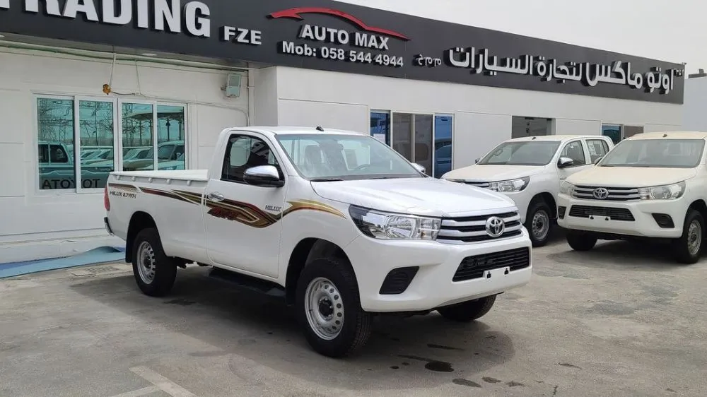 Toyota Hilux Hilux Double Cabin GLX-A/T 2.7L 2024 Model Year Color White for sale on HiQuota