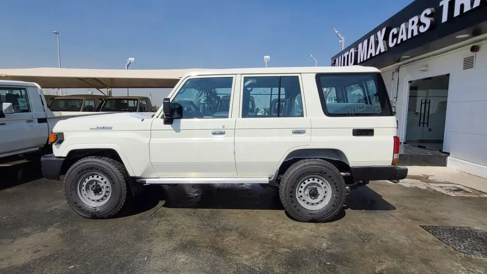 Toyota Land Cruiser LC 78 Hardtop 4.2l Diesel V6 2023 MODEL YEAR WHITE COLOR for sale on HiQuota
