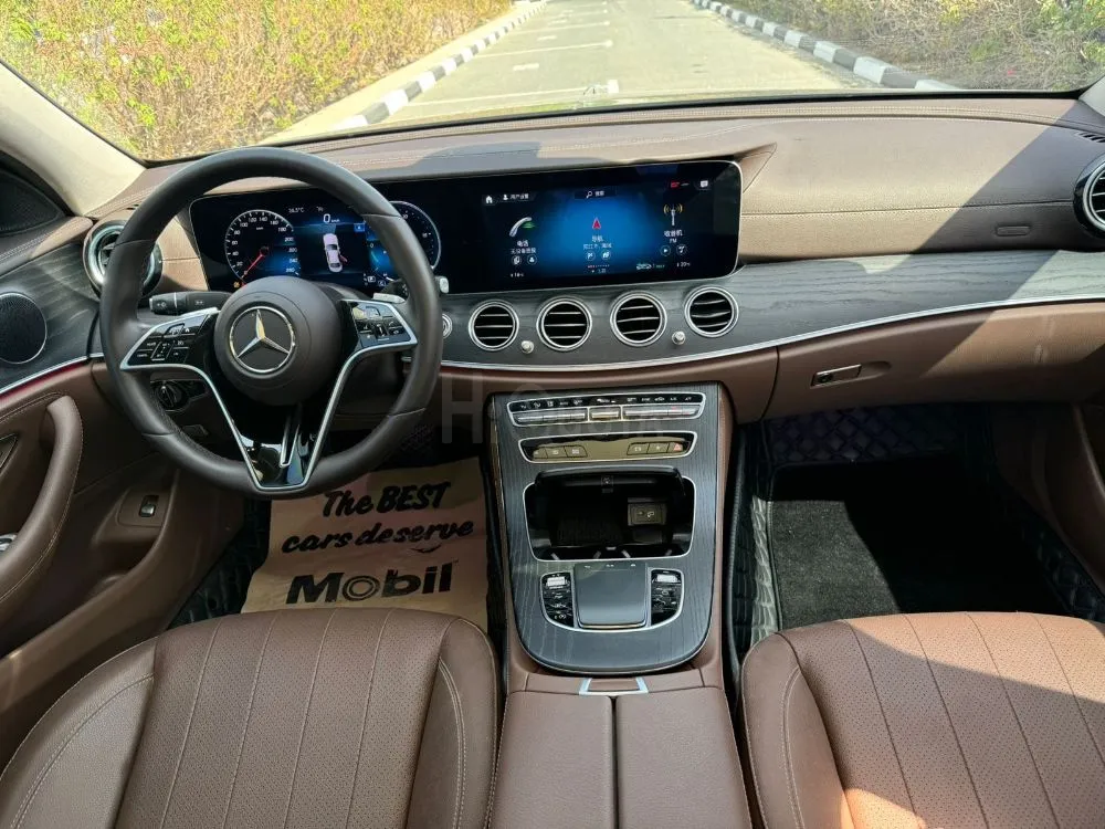 Mercedes E 300L imported car clean title 2022 model full option for sale on HiQuota