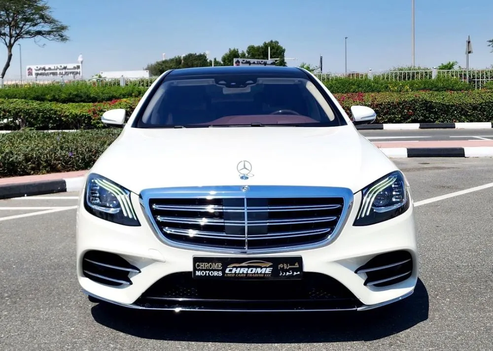 MERCEDES-BENZ S - 560 S, 2018  4DR SEDAN, 4L 8CYL PETROL, AUTOMATIC, ALL WHEEL DRIVE for sale on HiQuota