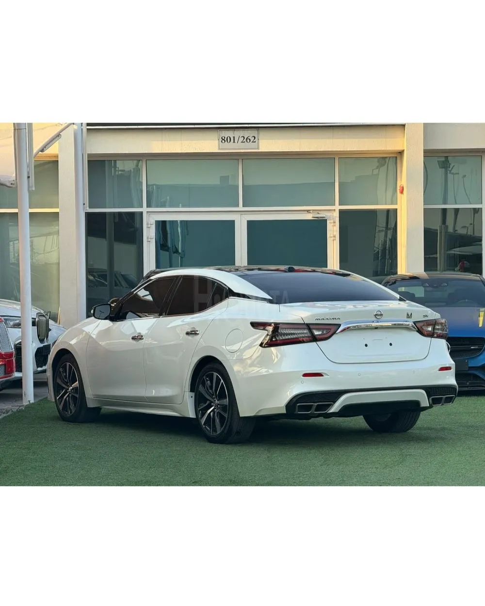 NISSAN MAXIMA GCC 2022 Service history under warranty Original paint Zero accidents