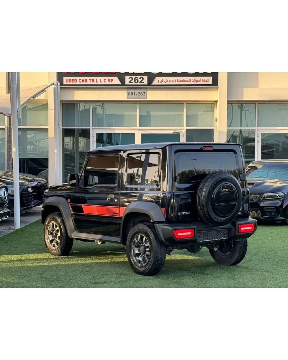 SUZUKI JIMNY GCC 2022 Service history (under warranty) FULL OPTION (manual gear ) ORIGINAL PAINT