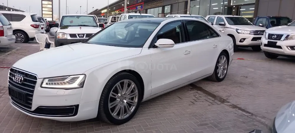 Flood Free 2017 Audi A8 L 3.0L GCC for sale on HiQuota