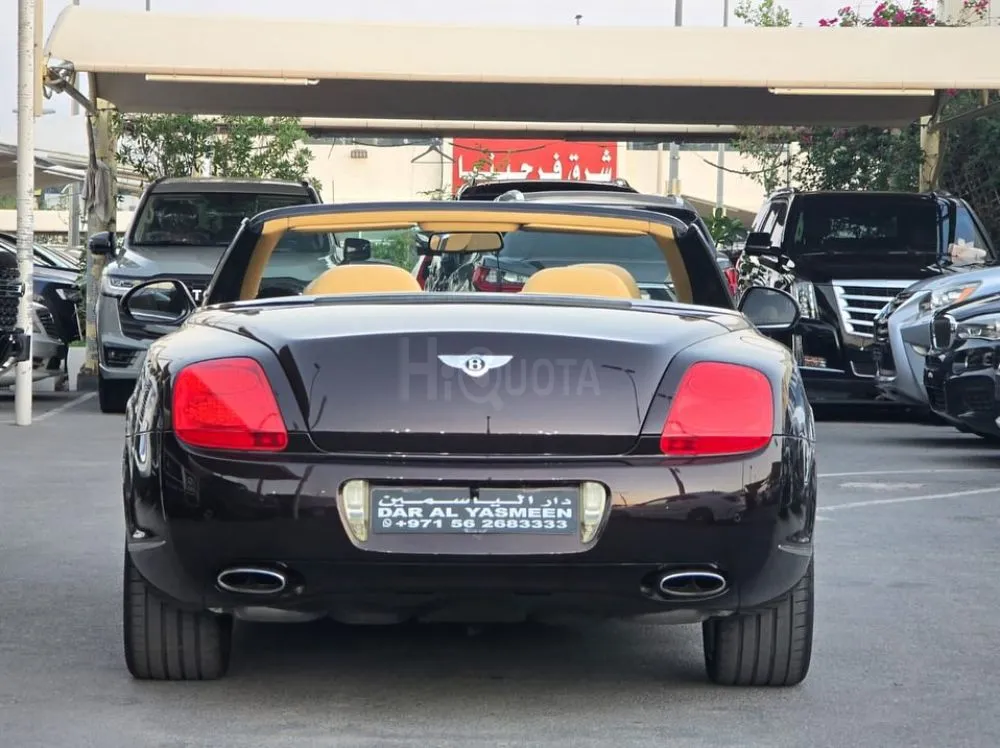 Bentley Continental Convertible V12 Model : 2010 Specs : GCC for sale on HiQuota