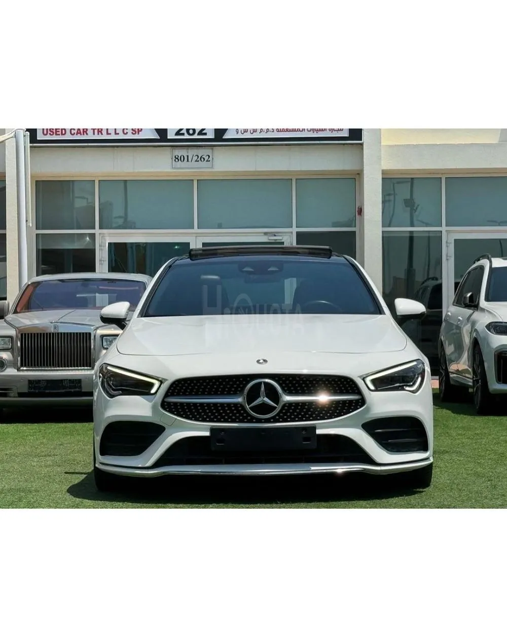 MERCEDES BENZ AMG CLA250 GCC 2021 Full Gargash service history Full option 360 cameras