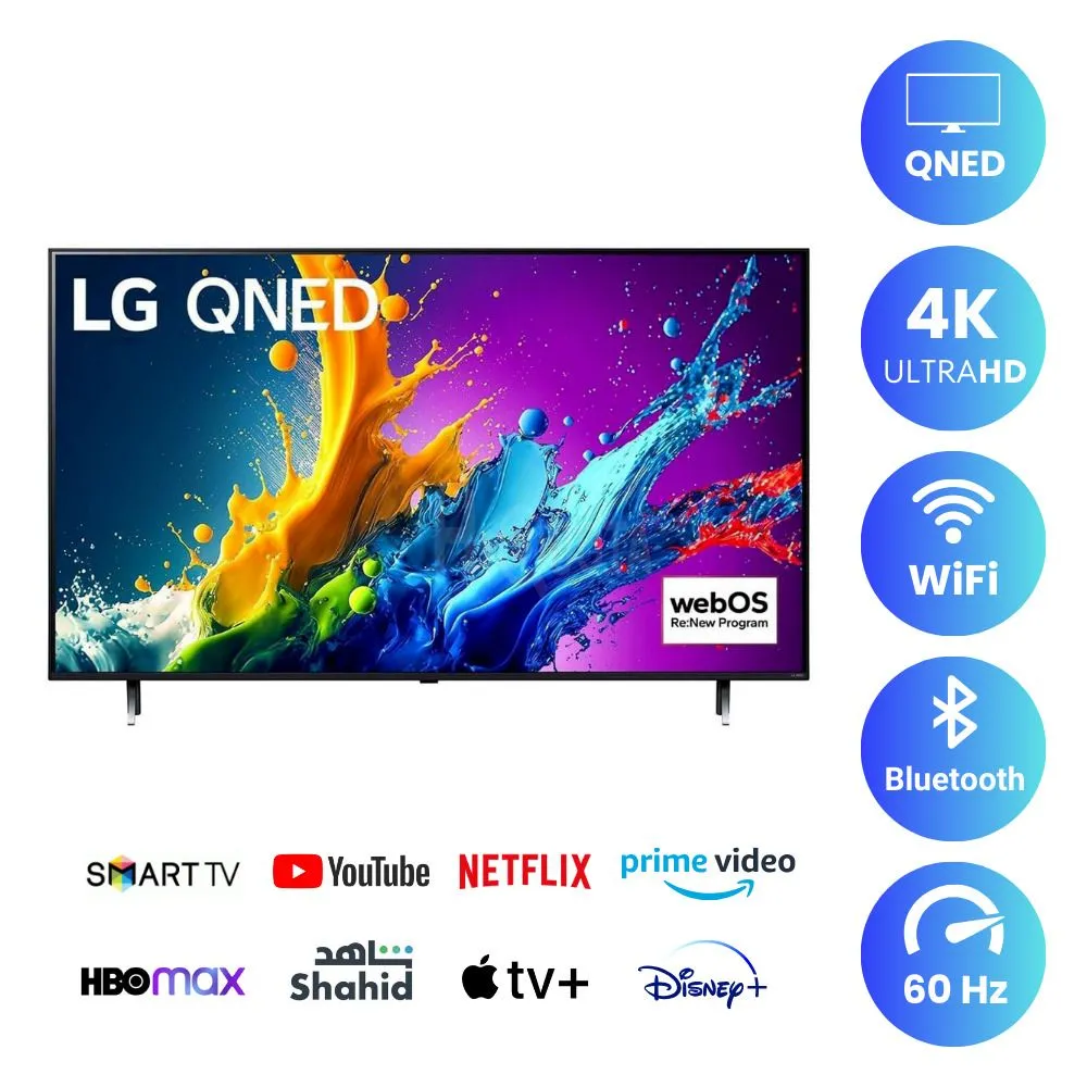 LG 43" Smart QNED TV - 4K - 1 Year Warranty