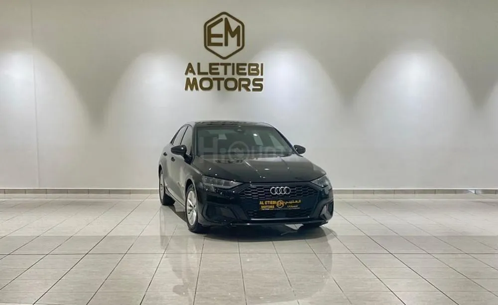 AUDI A3 2023 MODEL YEAR  BLACK COLOR GCC SPECS for sale on HiQuota