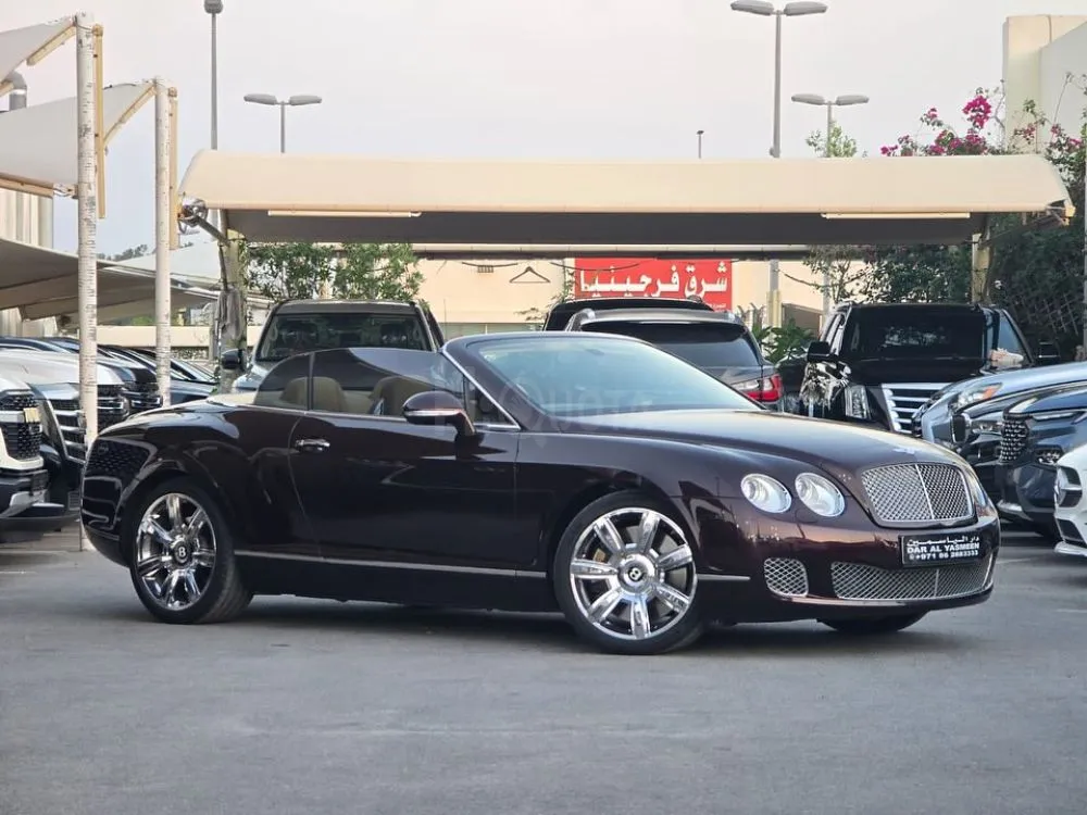 Bentley Continental Convertible V12 Model : 2010 Specs : GCC for sale on HiQuota