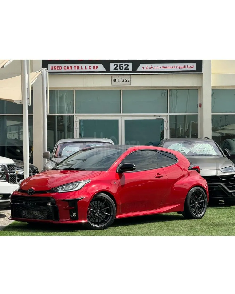 Toyota yaris GR BRAND NEW 2021 full option with Carbon roof All _wheel drive Manual gear