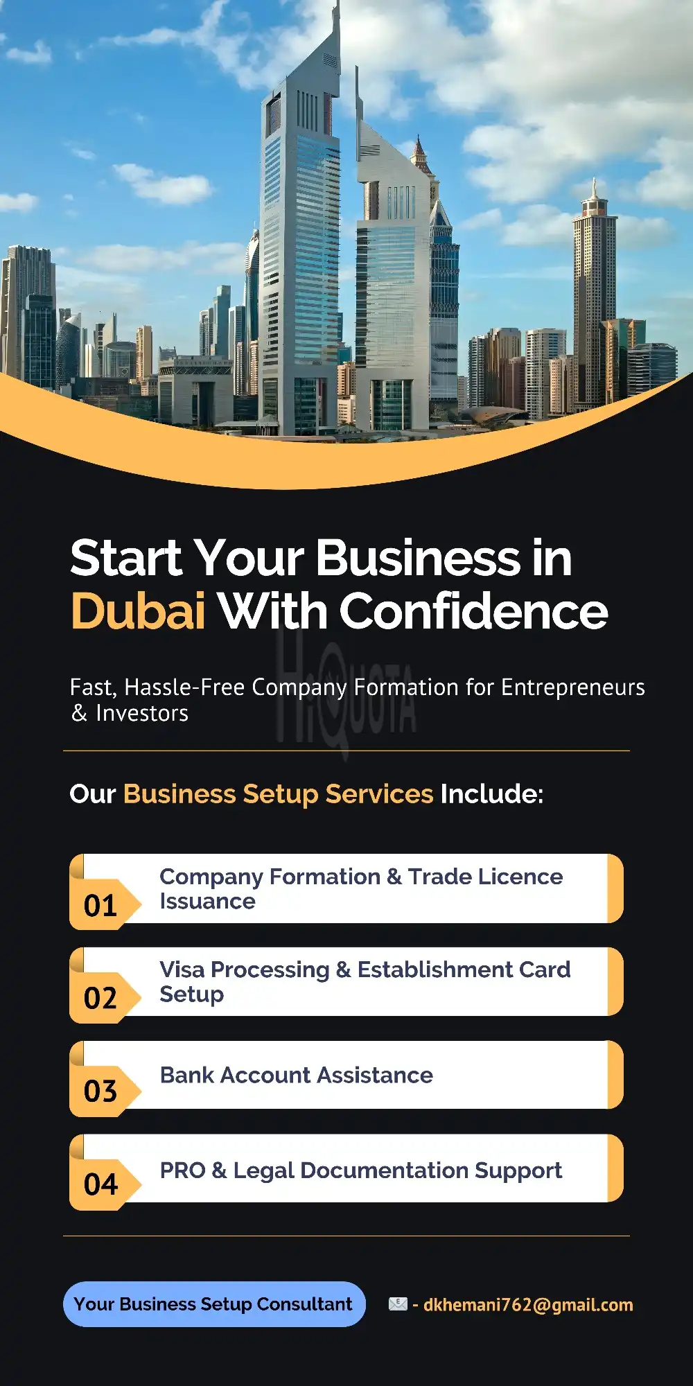 Dubai Business Setup | Trade Licence & Visa Assistance
