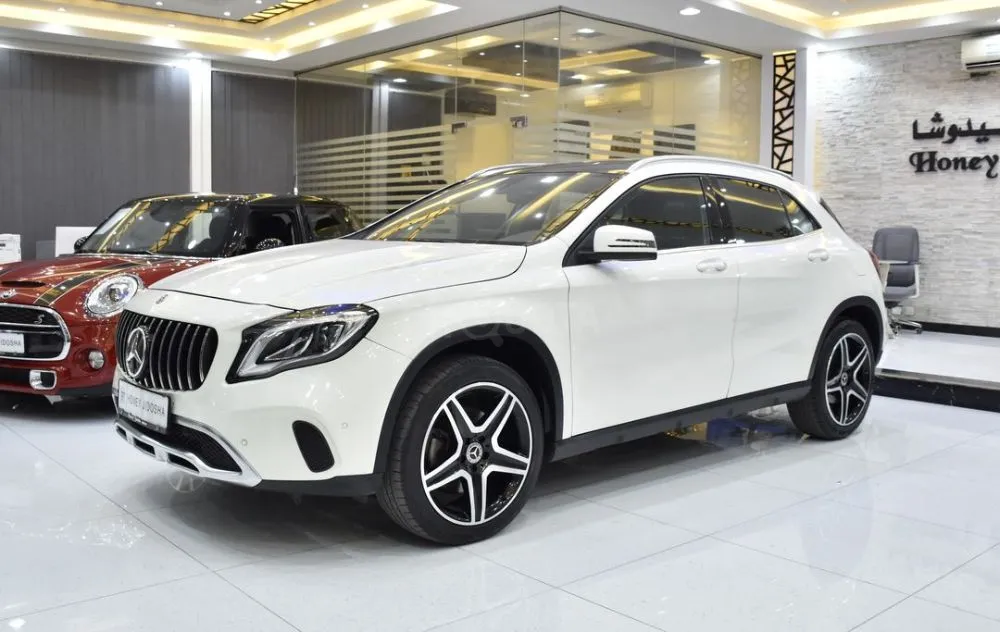 Mercedes-Benz GLA 250 EXCELLENT DEAL for our Mercedes GLA 250 ( 2018 Model ) in White Color GCC Specs for sale on HiQuota