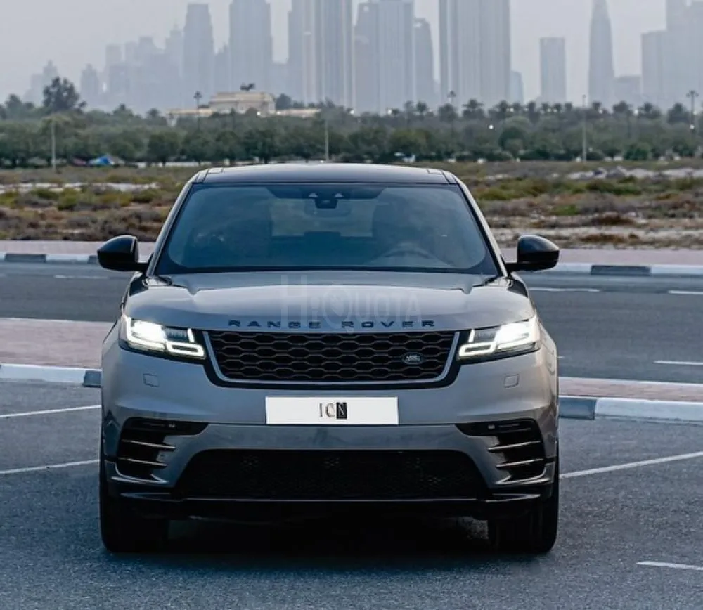 Range Rover velar Year 2019 Color GRAY Interior BROWN for sale on HiQuota
