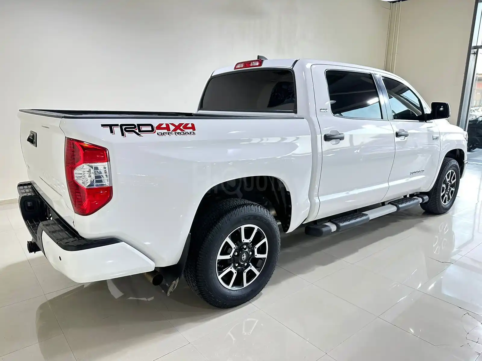 Toyota Tundra //TRD// white/black for sale on HiQuota