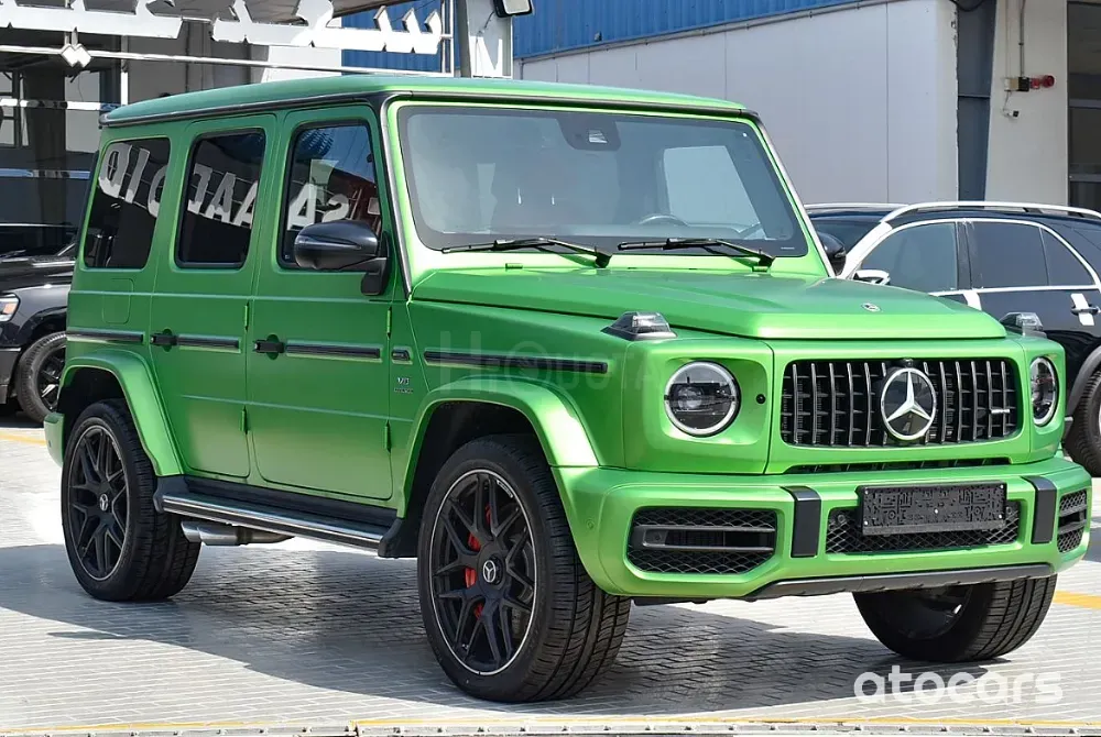 MERCEDES-BENZ G63 FULL OPTION 2024 MODEL YEAR GREEN COLOR for sale on HiQuota