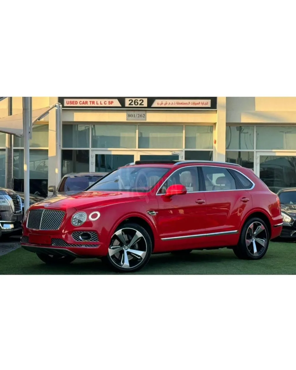 BENTLEY BENTAYGA first edition GCC 2017 V12 full option Zero accident for sale on HiQuota