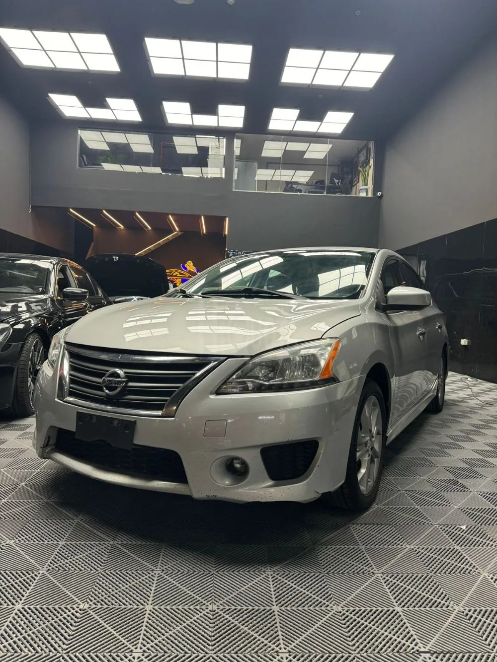 Nissan Sentra 2014, alloy wheels, spoilers, LED lights for sale on HiQuota