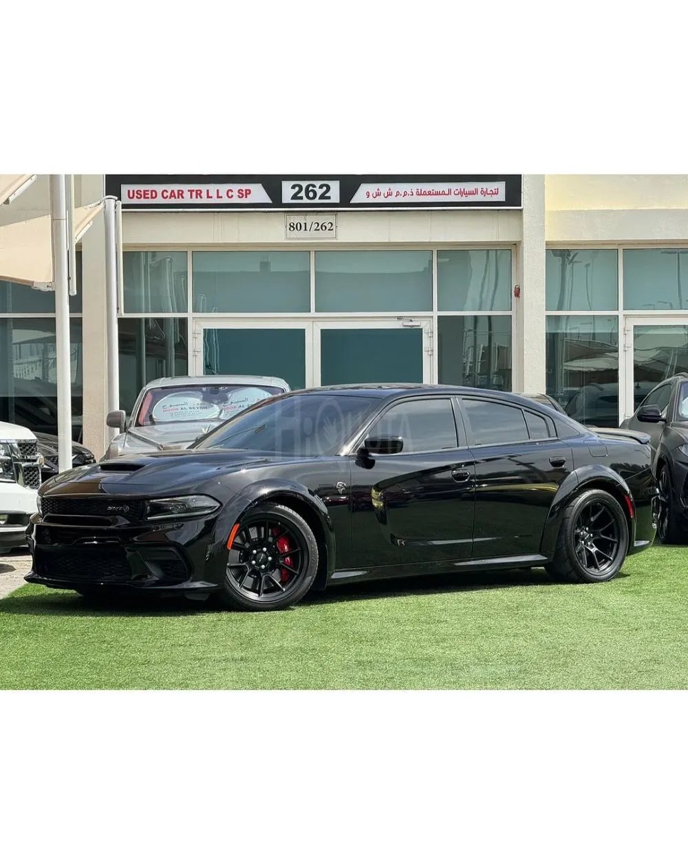 DODGE CHARGER HELLCAT REDEYE SRT 2022 WIDEBODY ORIGINAL GCC FULL OPTION ( 797HP ) Service history Under warranty Original paint