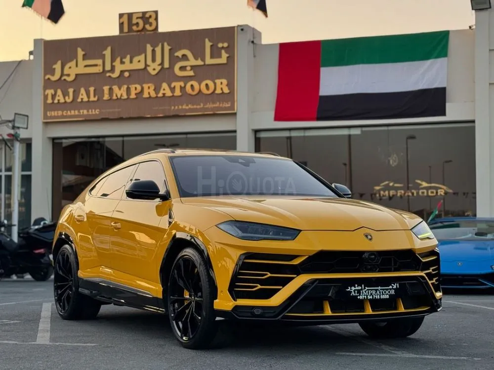 LAMBARGHINI URUS 2020 GCC FIRST OWNER FREE ACCIDENT + ORIGINAL PAINT