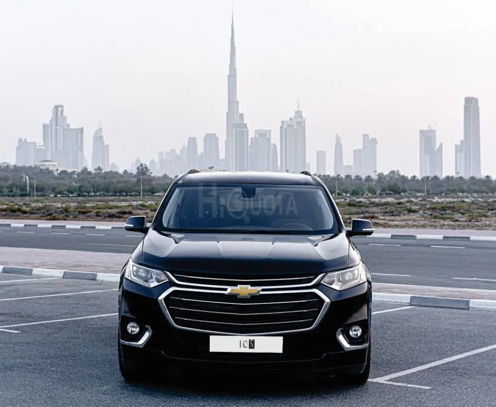 CHEVROLET TRAVERSE Year 2020 Color black Interior BLACK for sale on HiQuota