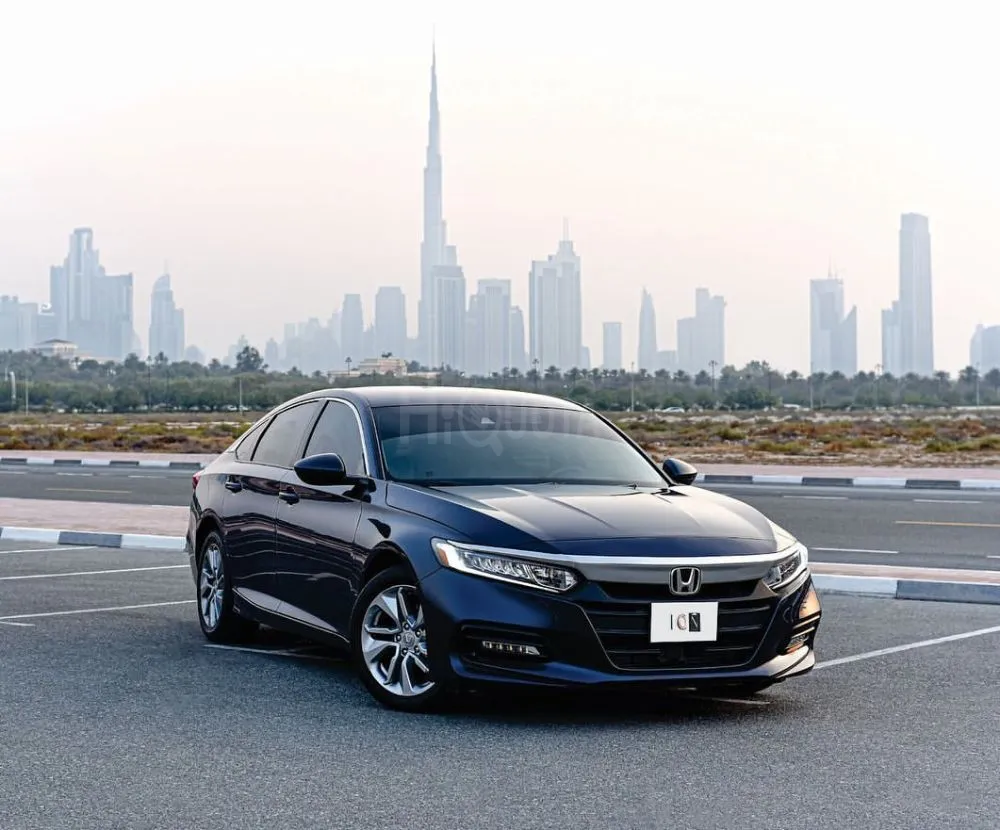 HONDA ACCORD Year 2019 Color BLUE Interior GRAY for sale on HiQuota