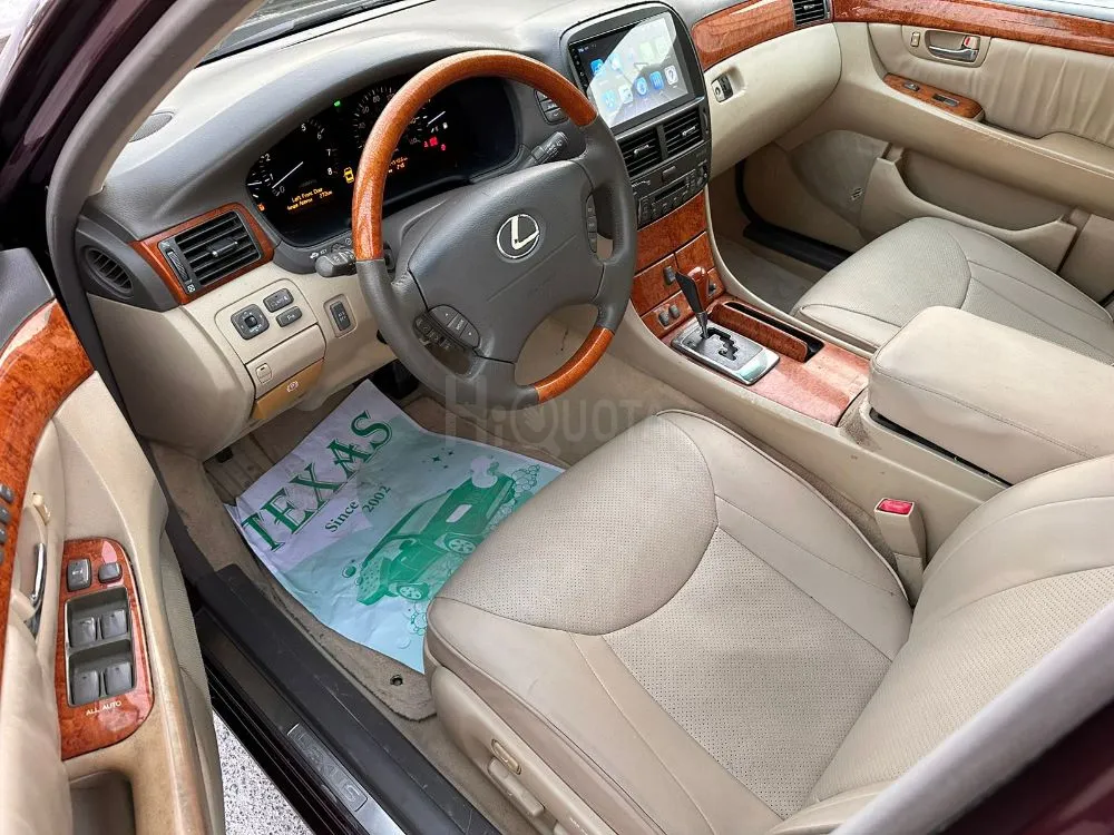 لكزس 430 موديل 2005 وارد اليابان عنابي وبيج من الداخل نص الترا ماشي 445 الف كم صبغ 3 قطع الباقي صبغ وكالة سيرفس بالكامل سجل وتوكل مطلوب 23000 قابل للتفاوض 0554694678 for sale on HiQuota