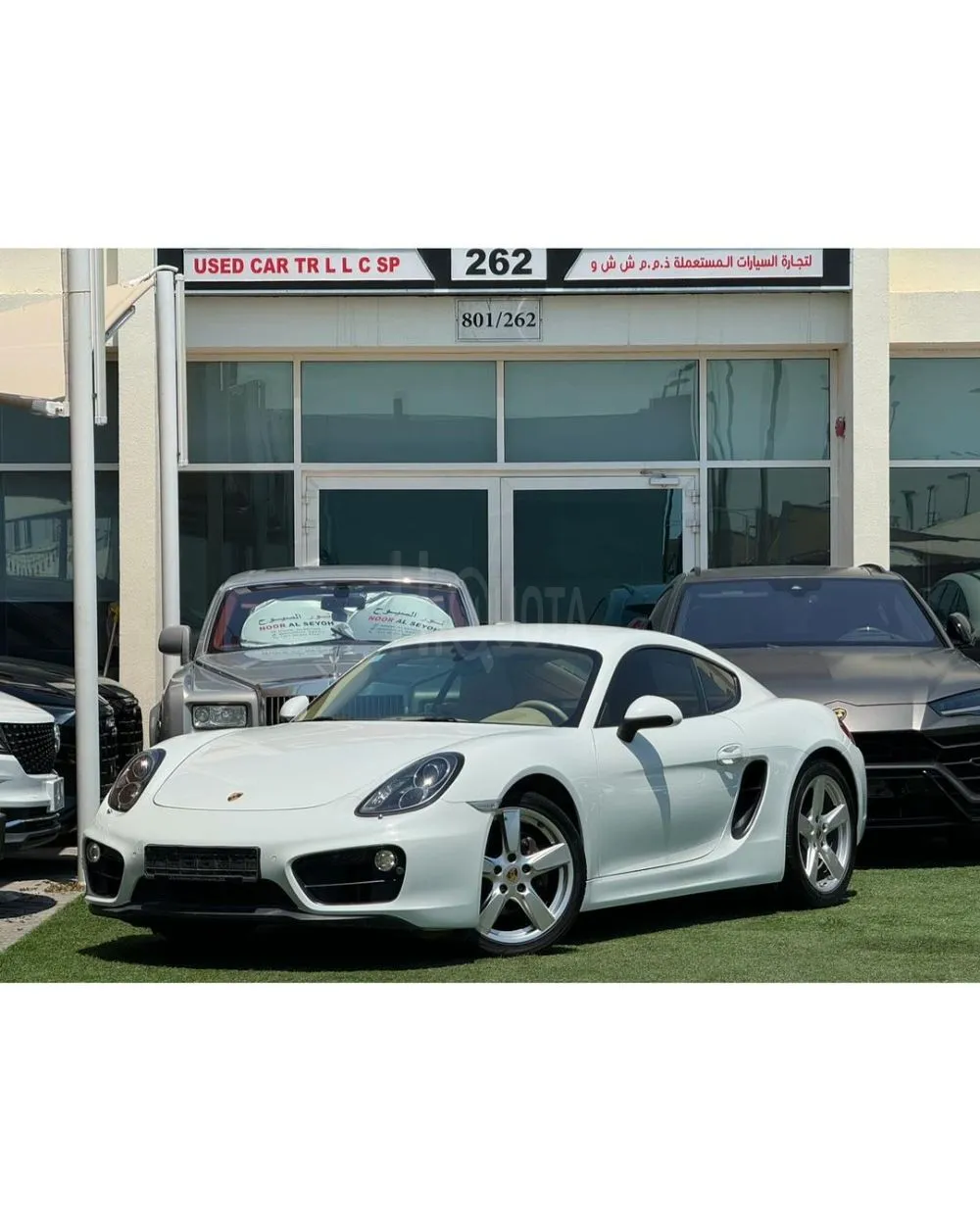 PORSCHE 718 CAYMAN GCC 2016 Zero accidents Full option Original paint for sale on HiQuota