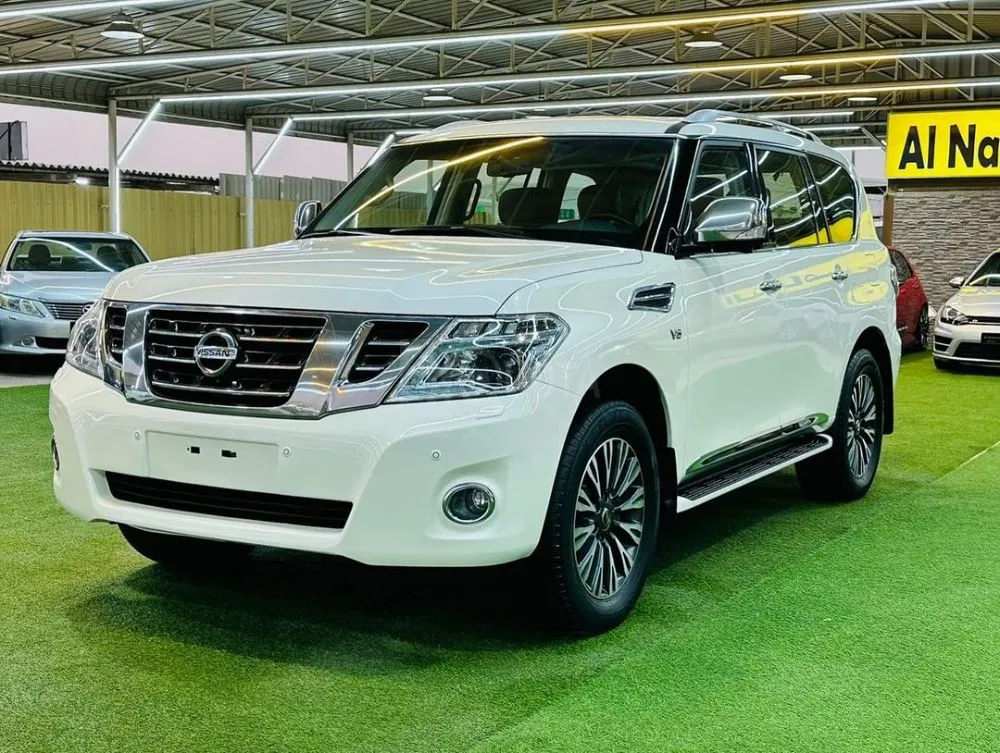 Nissan Patrol, Platinum, small machine, 2016 model, Gulf specifications, in agency condition for sale on HiQuota
