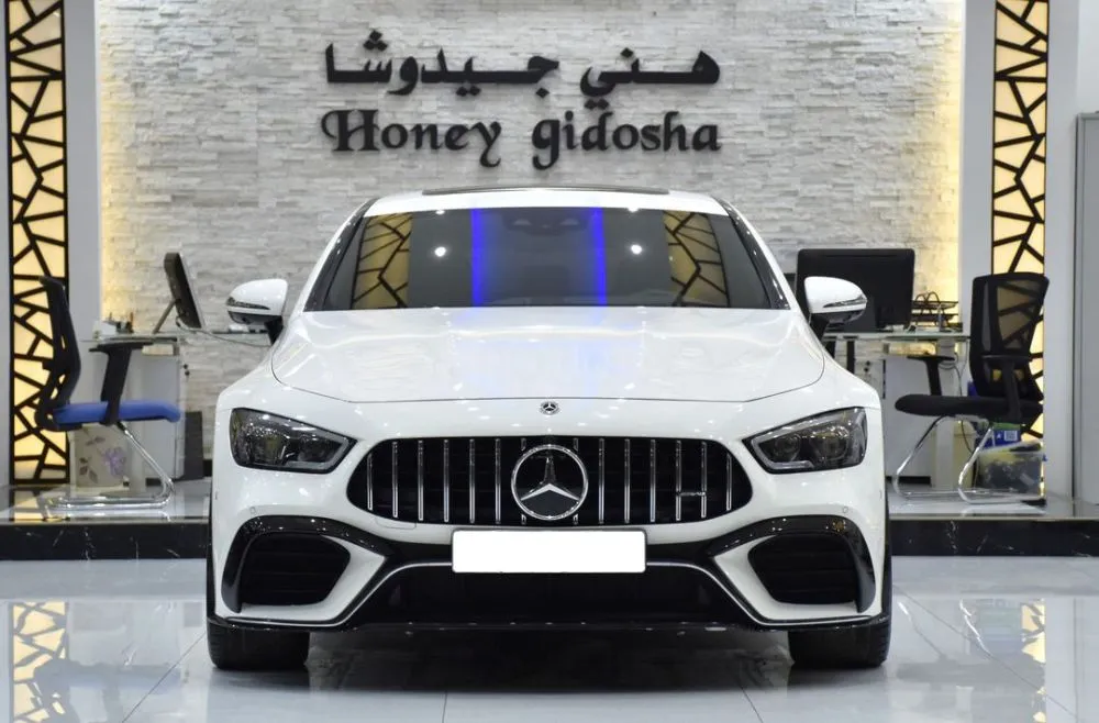 Mercedes-Benz GT43 EXCELLENT DEAL for our Mercedes Benz GT 43 AMG ( 2021 Model ) in White Color Korean Specs for sale on HiQuota