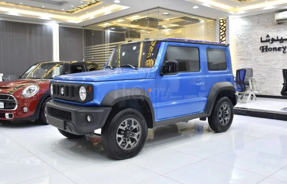 Suzuki Jimny EXCELLENT DEAL for our Suzuki Jimny ( 2023 Model ) in Blue Color GCC Specs for sale on HiQuota