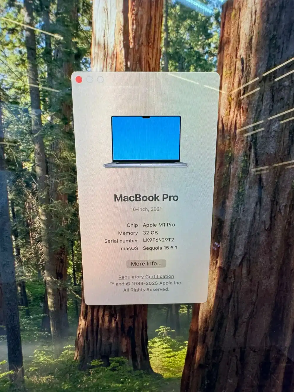 Apple MacBook Pro M1 2021 | 16 Inches | 32GB Ram + 1TB SSD | 10/10 Condition | 3 Months Warranty