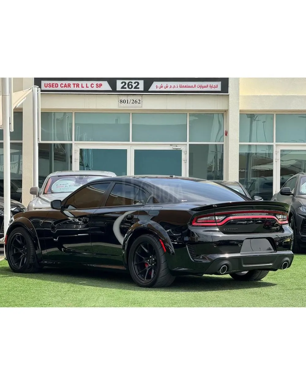 DODGE CHARGER HELLCAT REDEYE SRT 2022 WIDEBODY ORIGINAL GCC FULL OPTION ( 797HP ) Service history Under warranty Original paint