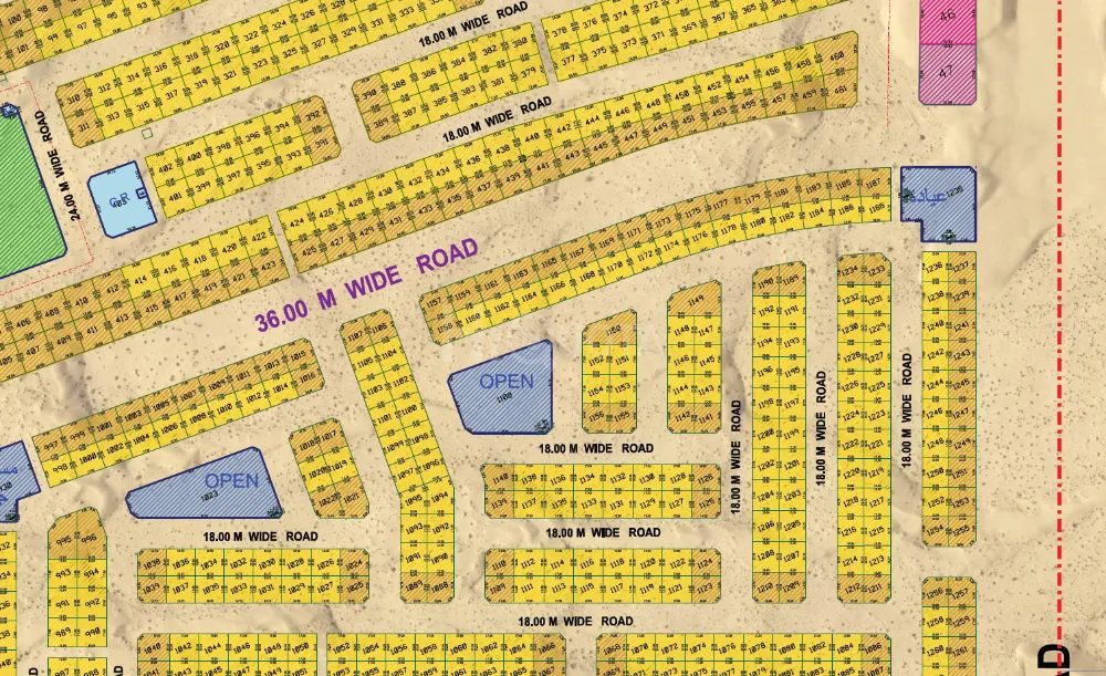 للبيع في الشارقة ارض سكنية ( مشروع المطرق )