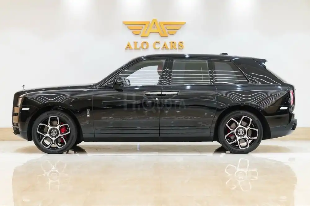 ROLLS ROYCE CULLINAN BLACK BADGE / WARRANTY AND SERVICE CONTRACT / GCC SPECIFICATION for sale on HiQuota