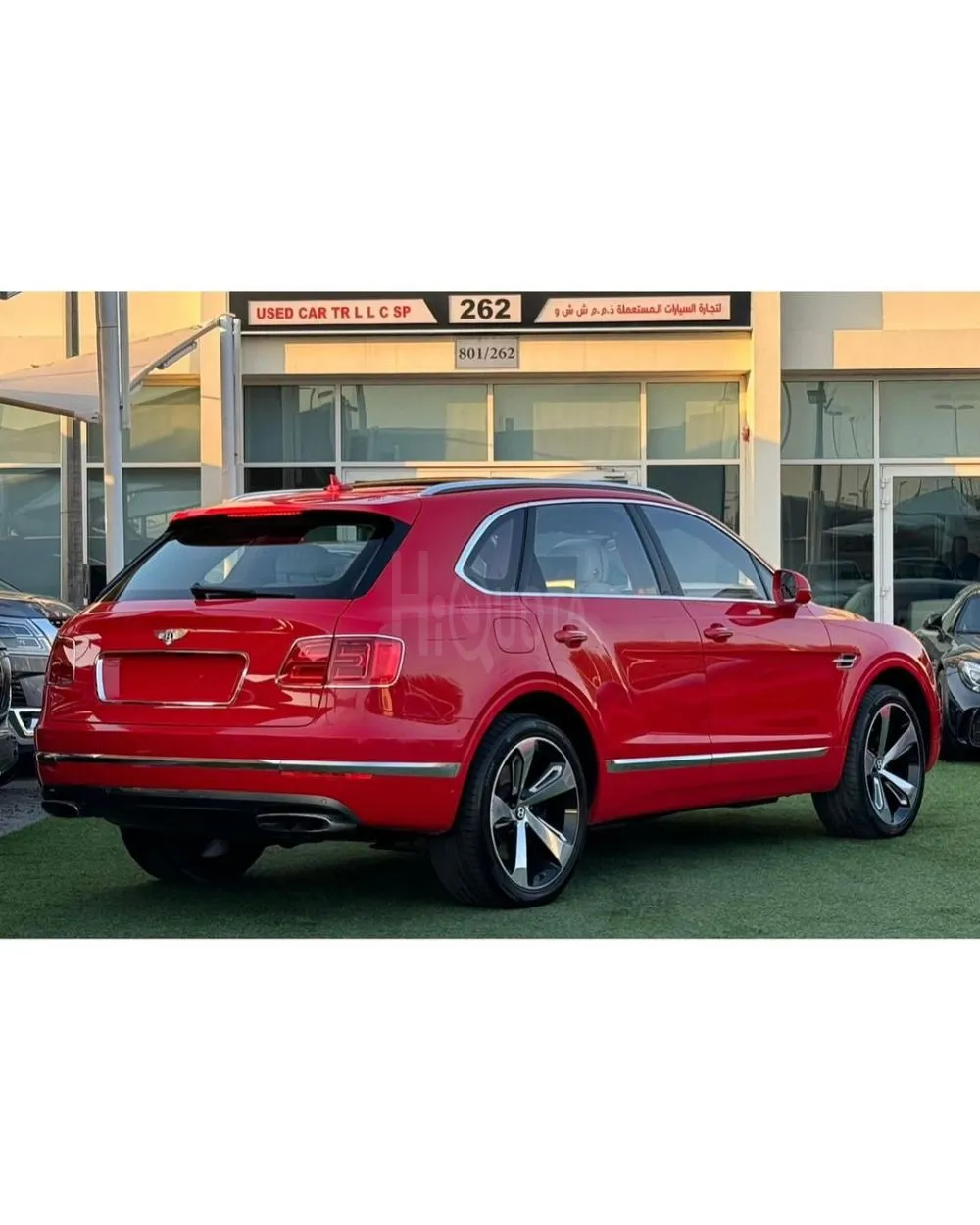 BENTLEY BENTAYGA first edition GCC 2017 V12 full option Zero accident for sale on HiQuota