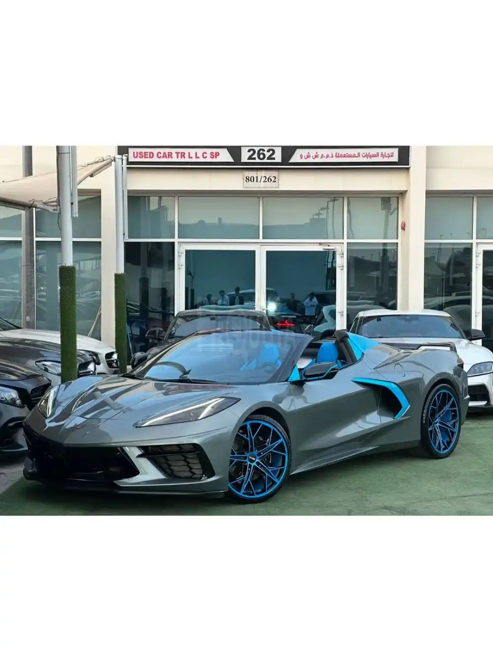 CHEVROLET CORVETTE C8 3LT 2023 Hardtop Convertible Perfect Condition Competition Seats Special Color Full option Full Carbon Fiber