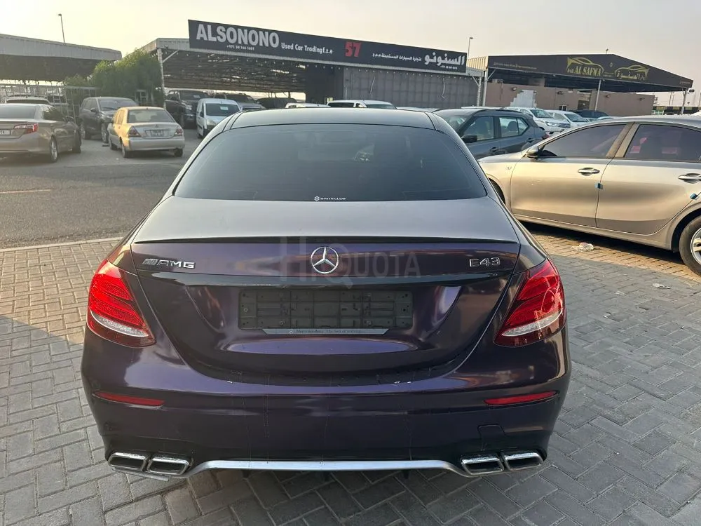 Mercedes-Benz E 43 AMG Std Mercedes Benz E43 AMG 4matic 2017 Korea Specs for sale on HiQuota