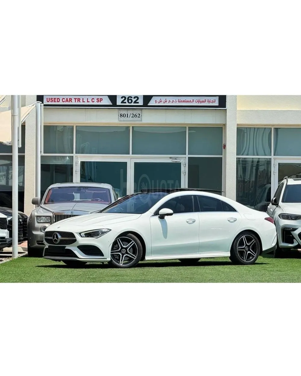 MERCEDES BENZ AMG CLA250 GCC 2021 Full Gargash service history Full option 360 cameras