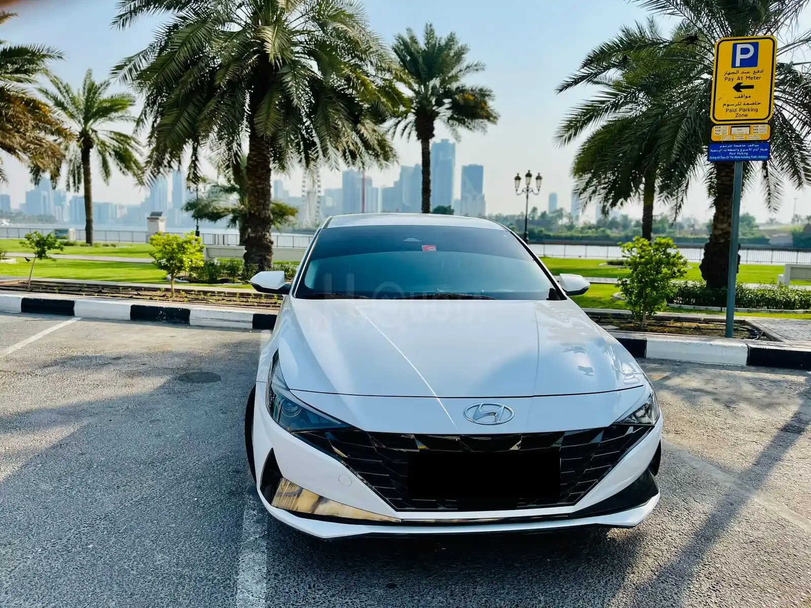 هيونداي الينترا 2021 للإيجار الشهري for sale on HiQuota