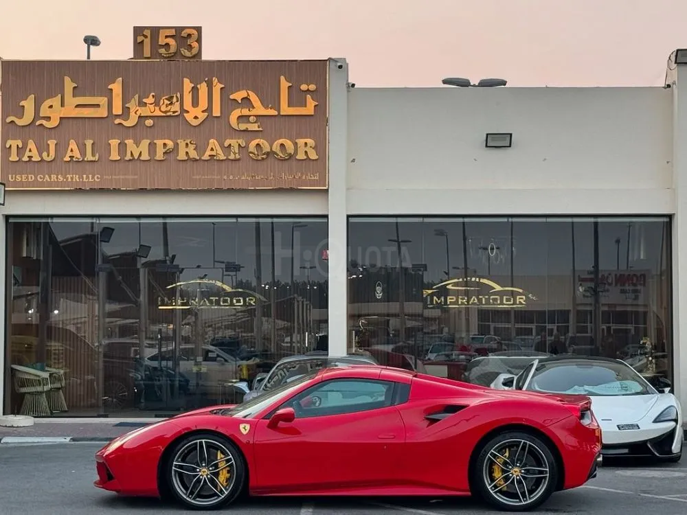 FERRARI 488 SPIDER 2017 GCC V8