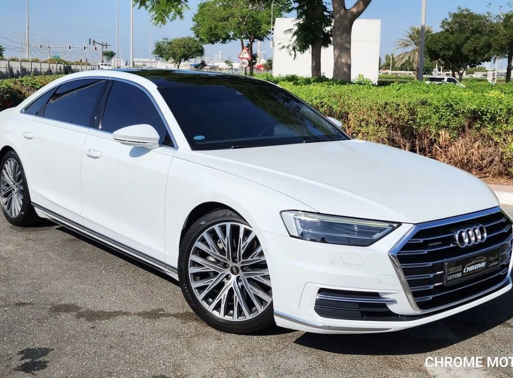 AUDI A8 L 55 TFSI QUATTRO,  2021 (335 HP) GCC WITH WARRANTY, 4DR SEDAN, 3L 6CYL PETROL, AUTOMATIC, ALL WHEEL DRIVE. for sale on HiQuota