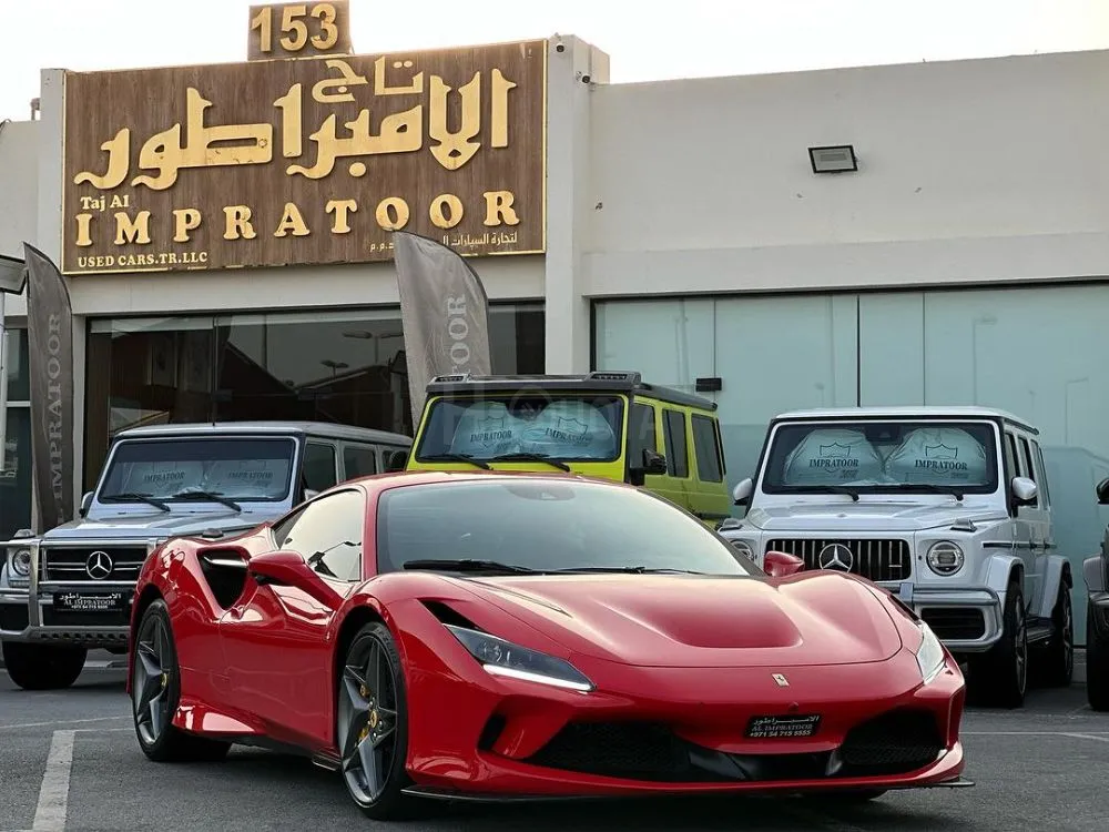 Ferrari F8 TRIBUTO 3.9-litre V8 engine