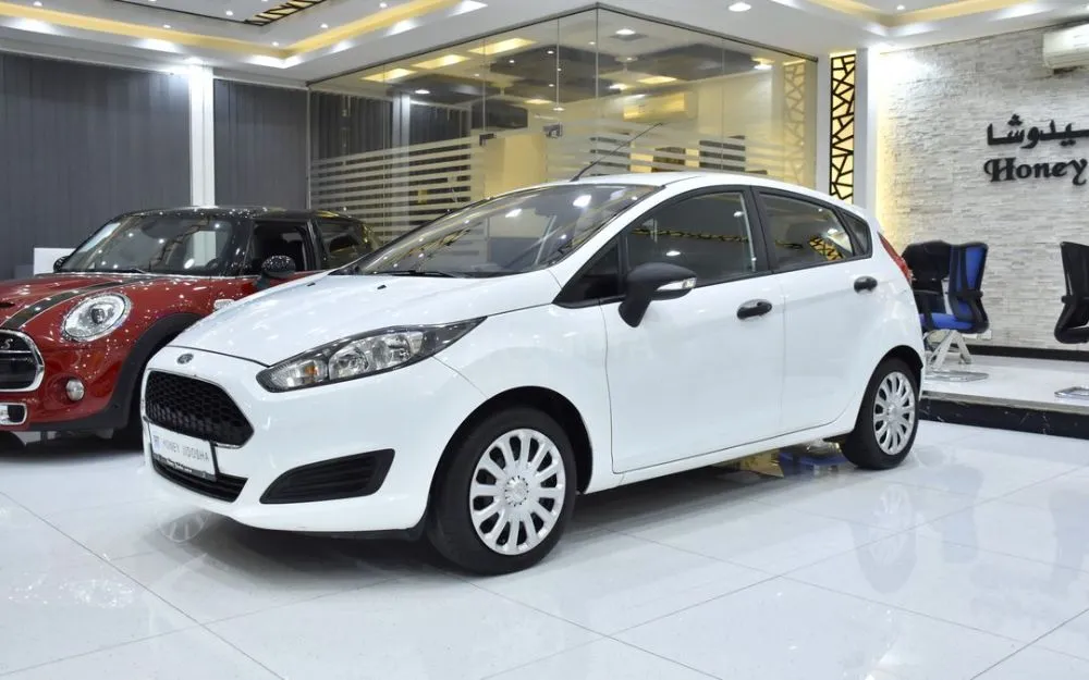 Ford Fiesta ( 2016 Model ) in White Color GCC Specs for sale on HiQuota