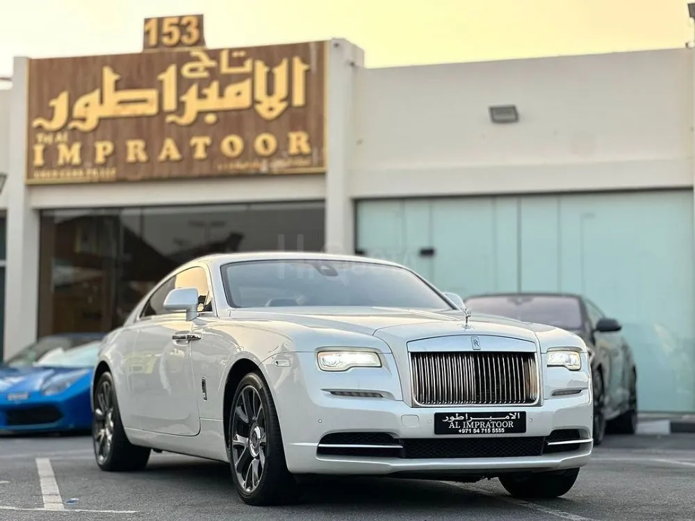 ROLLS ROYCE WRAITH 2017 GCC FREE ACCIDENT ORGINAL PAINT V12 Special Order VVIP
