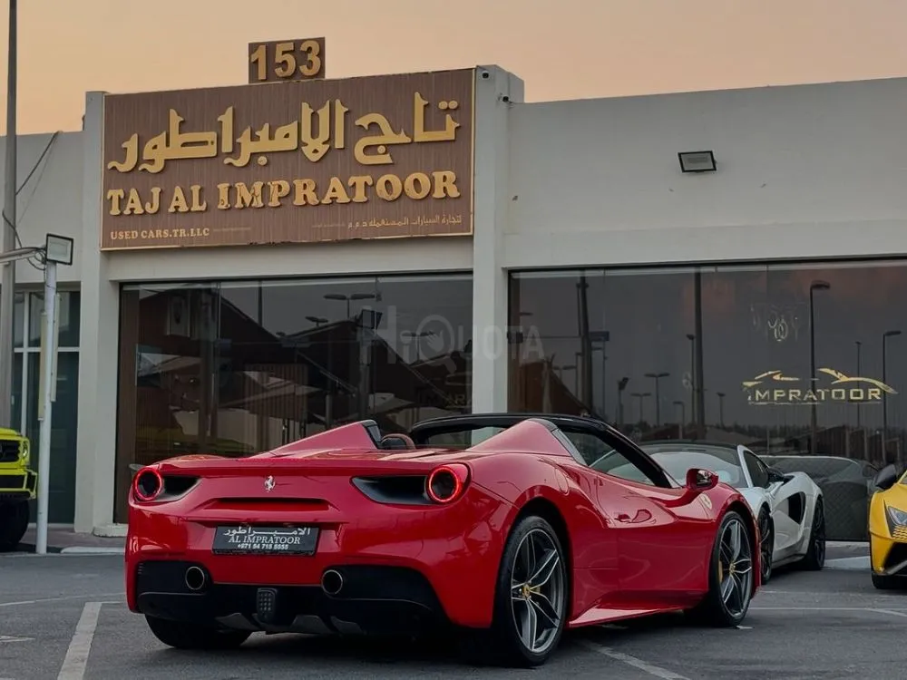 FERRARI 488 SPIDER 2017 GCC V8